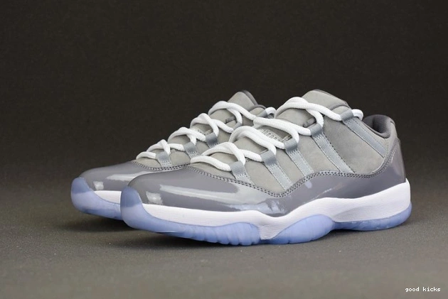 Rep Cool Grey Jordan 528895-003 Low Air 11 0725